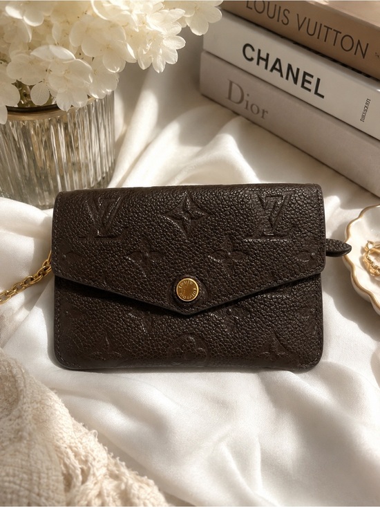 Louis Vuitton Handbags - Louis Vuitton Monogram Empreinte Key Pouch / Key Holder Wallet Brown Leather